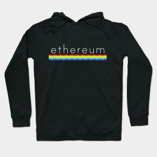 Ethereum Rainbow design Hoodie